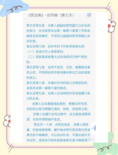 民法典合同履行条款原文实拍图
