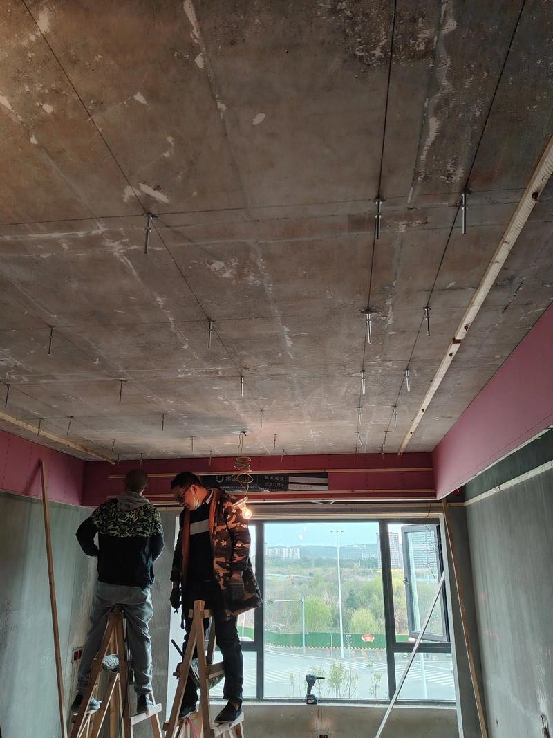 旧房吊顶拆除后基层处理施工图