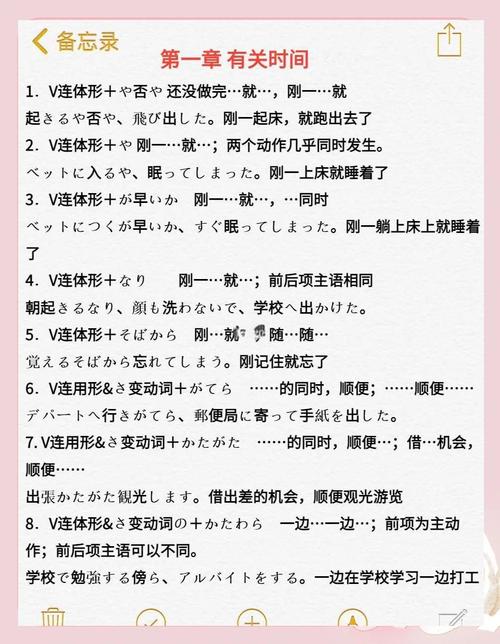 历年日语N1真题高频语法整理手写笔记