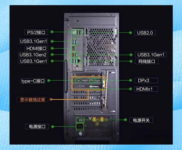 工业计算机不同接口规格实物对比