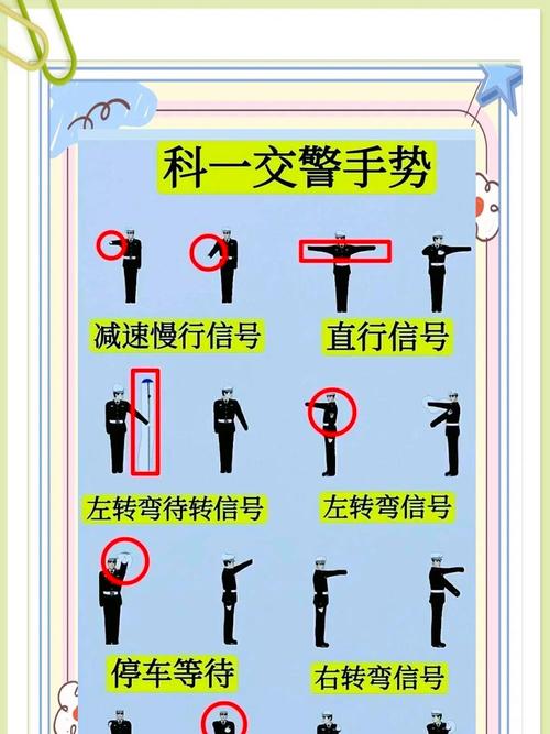 遇到警察手势怎么办？