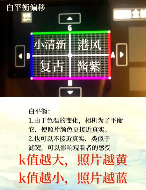 摄影技巧白平衡设置对比图