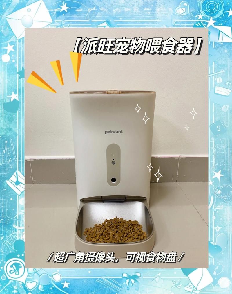 上班族放在玄关的插电款狗狗自动喂食器