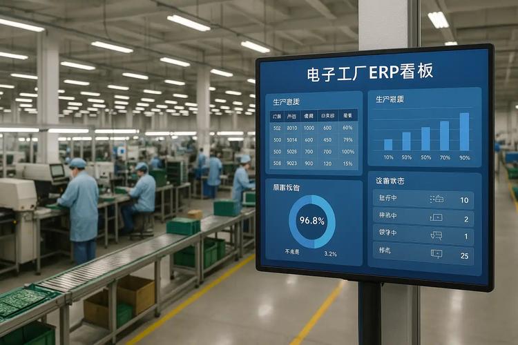 机械加工厂车间工人移动端ERP报工场景图
