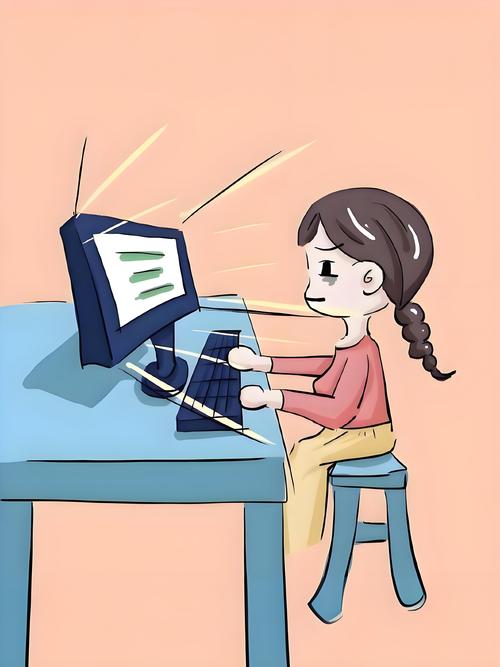 长时间看电子屏幕引发的身体不适示意图