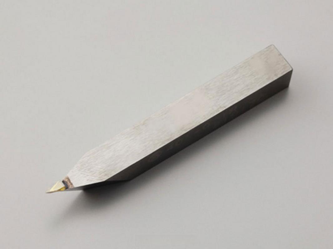 超精密加工用天然单晶金刚石刀具刃口特写