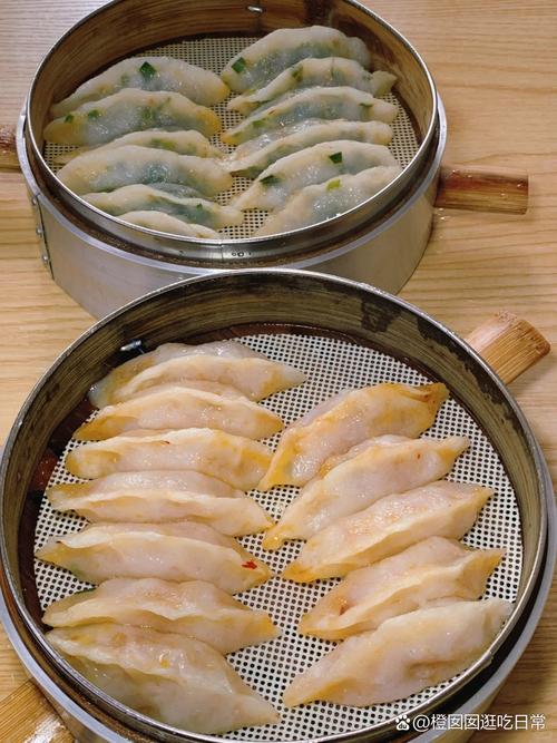 池州昭潭镇桥头竹屉蒸饺子粑热气