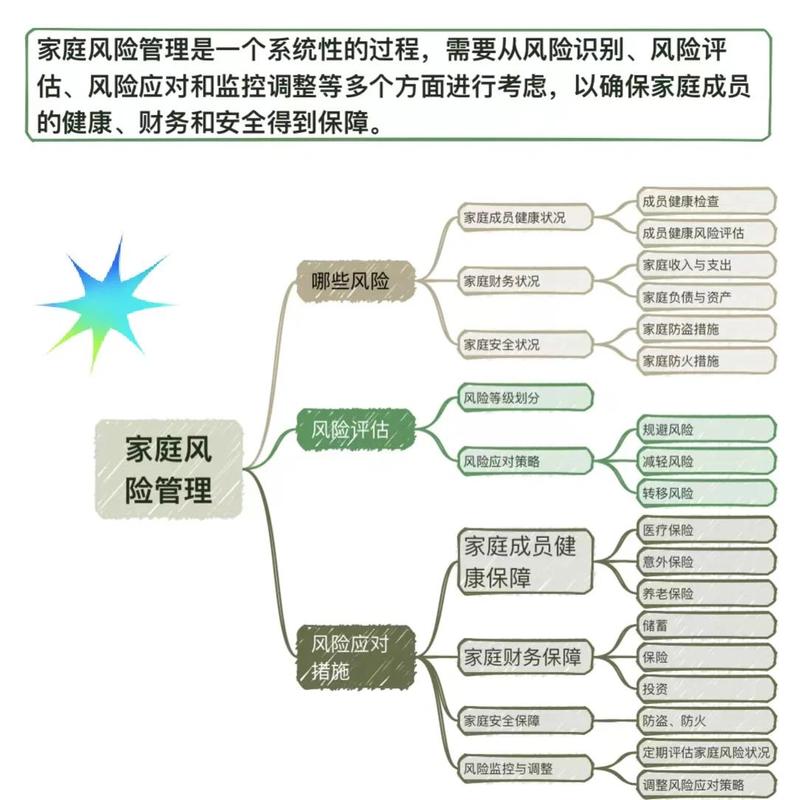家庭系统风险累积过程示意图