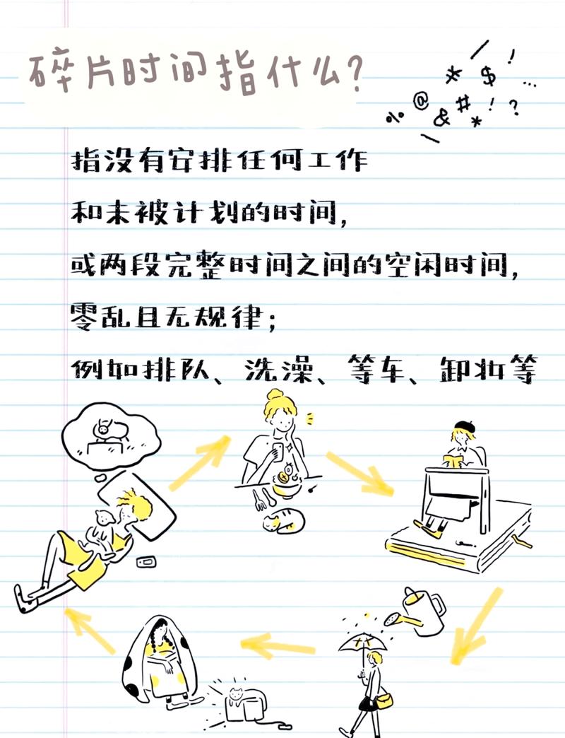 办公室内职场人利用碎片时间学习笔记