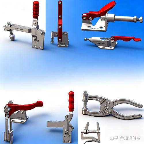 机械加工行业模块化快换工装夹具组合展示