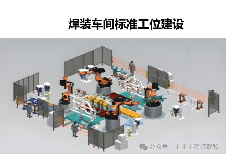 汽车零部件焊接产线改前工位布局测绘图