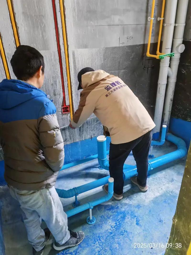 第三方监理检查水电施工细节