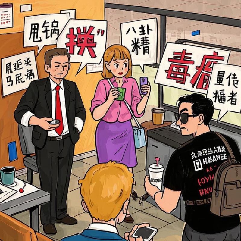 职场沟通 把讨厌同事当游戏NPC 插画