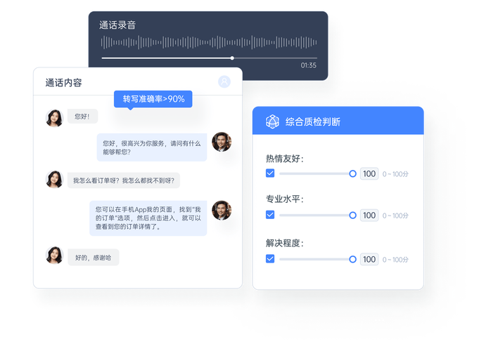 智能客服对话结构化标注错误案例示意图
