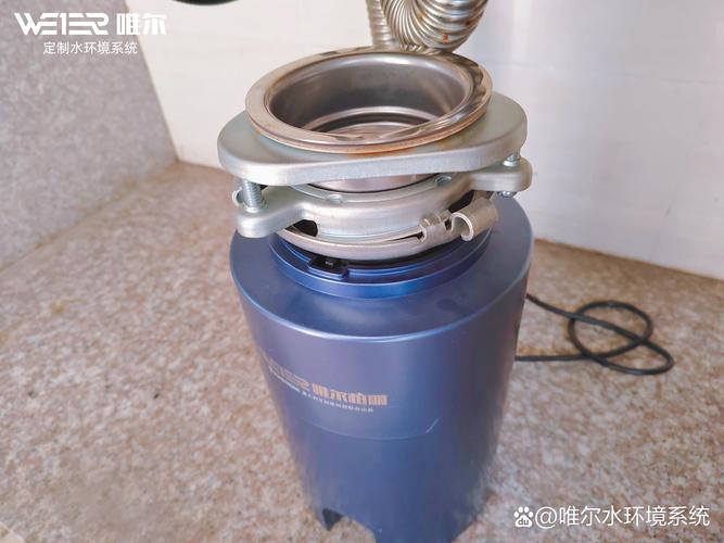家用垃圾处理器核心电机部件实拍图