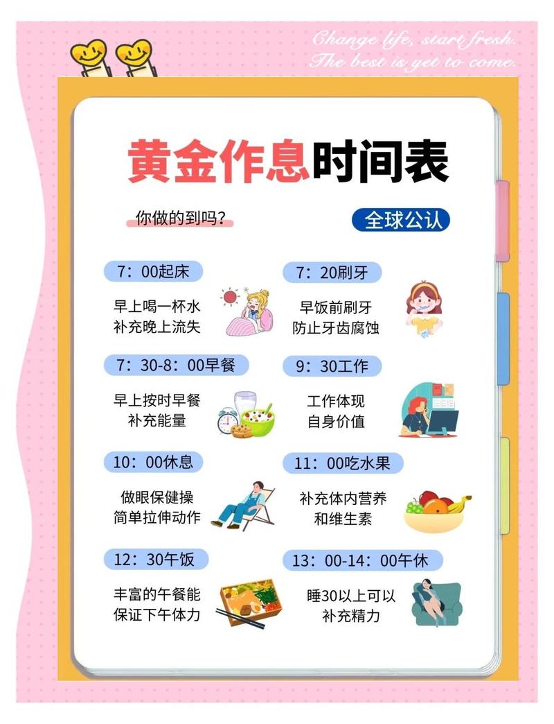 工作日午休时间合理分配示意图