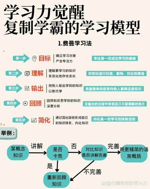 学生用费曼学习法在白板上讲解