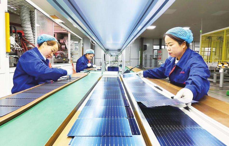 光伏支架工厂工业协作现场对接照片