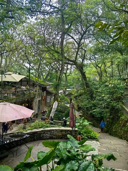 金刚碑古村落溪流