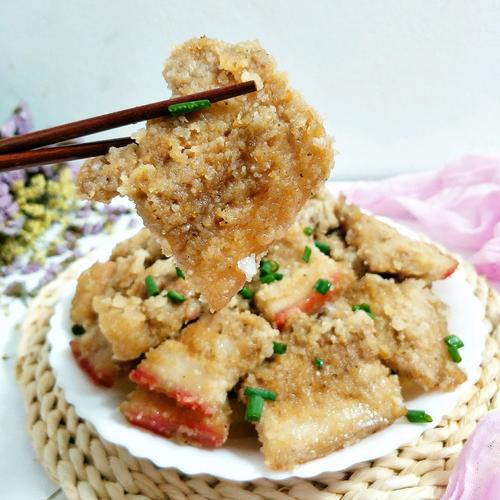 湖北南漳巡检古镇农家葛根粉蒸肉
