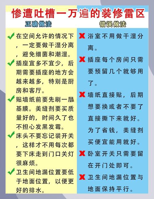 这些常见雷区千万别踩
