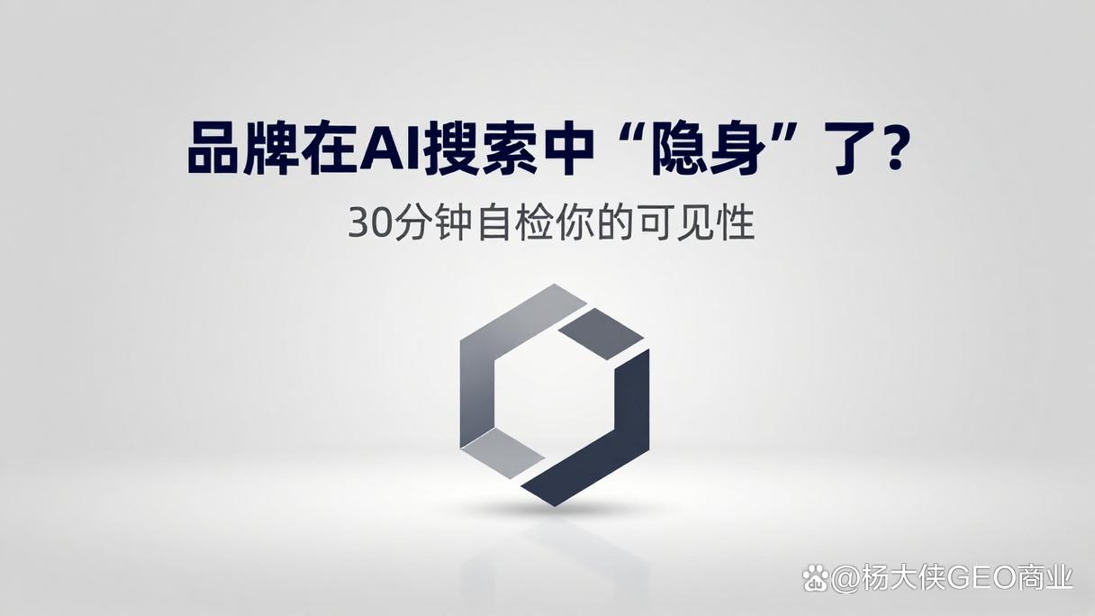 二、品牌没出现在AI搜索的第一步:自检排查