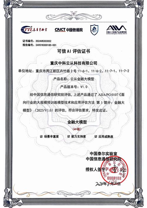 AI大模型著作权出资评估报告样本