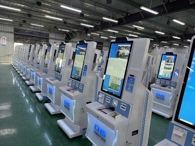 机床旁电子工单固定扫码终端安装实景图