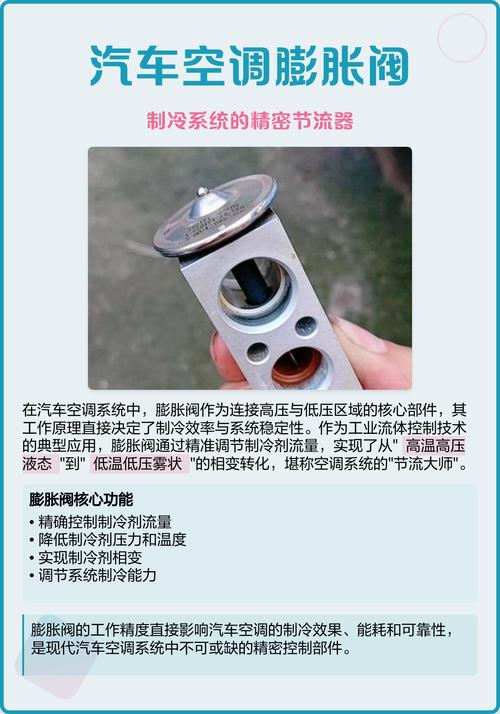 汽车空调膨胀阀进出口测温实操图