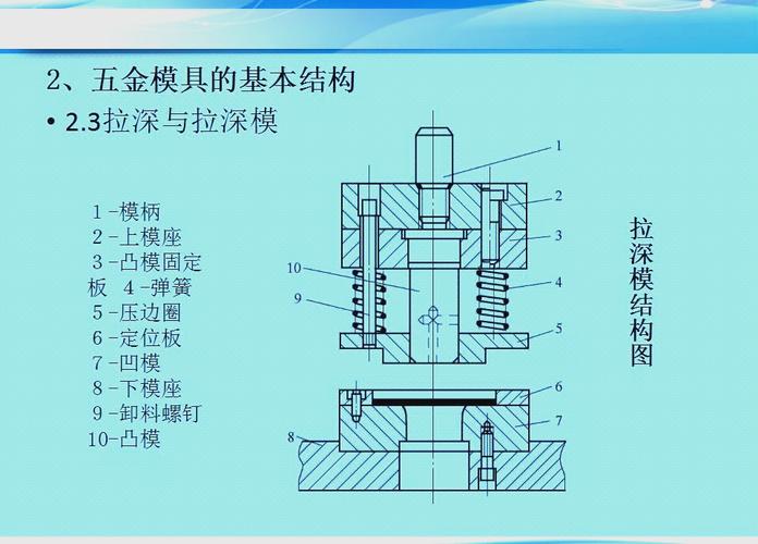 冲压模具凸凹模间隙实物剖面特写