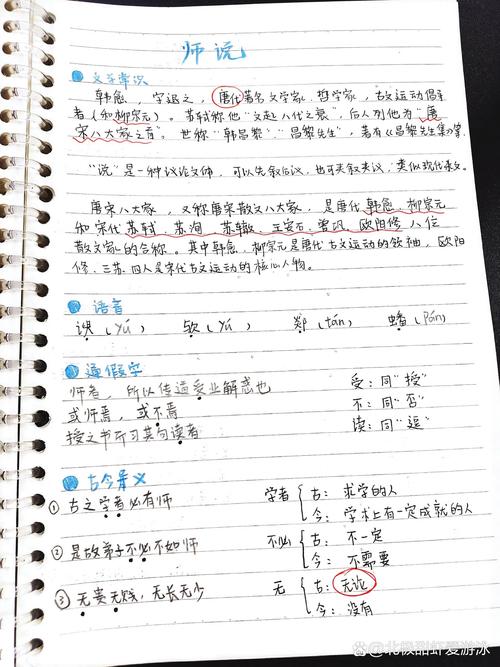 中专对口高考真题整理手写笔记