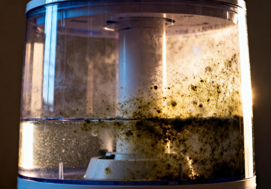 家用加湿器水箱内壁霉菌实拍