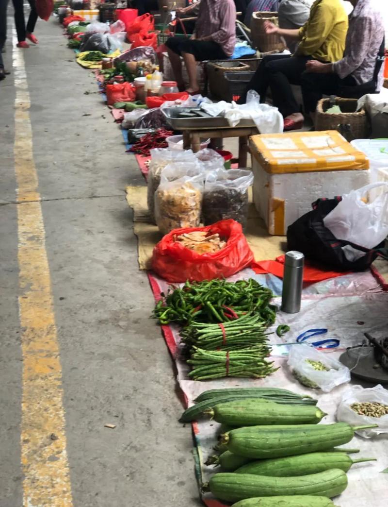 成都菜市场摊贩叫卖