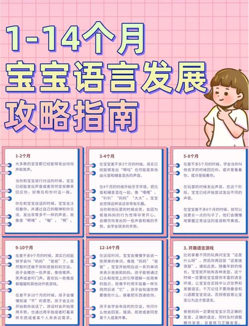 按月龄走的语言爆发期引导方案