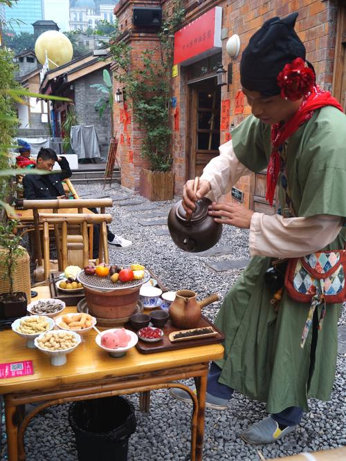十八梯老人喝茶