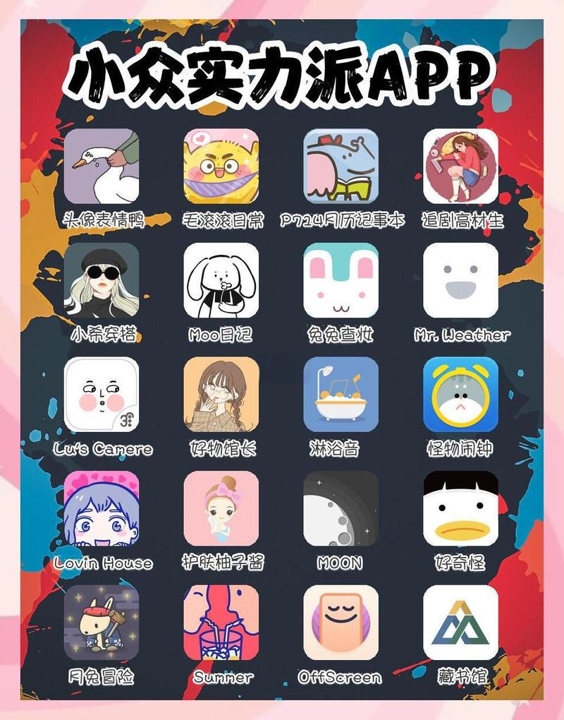 手机桌面冷门实用App图标合集