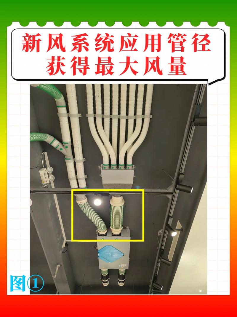 家装新风管道不同管径对比实拍