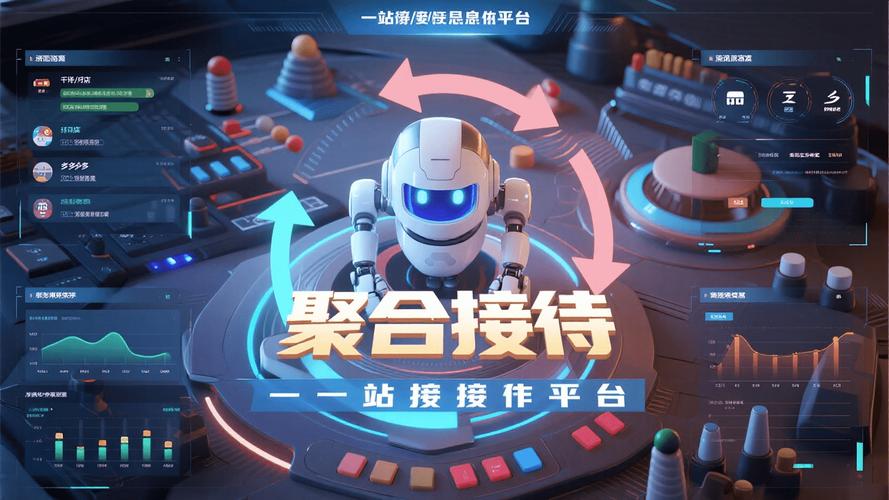 电商客服后台智能接待界面