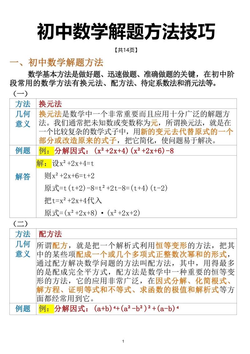 经典例题,手把手教你答到得分点