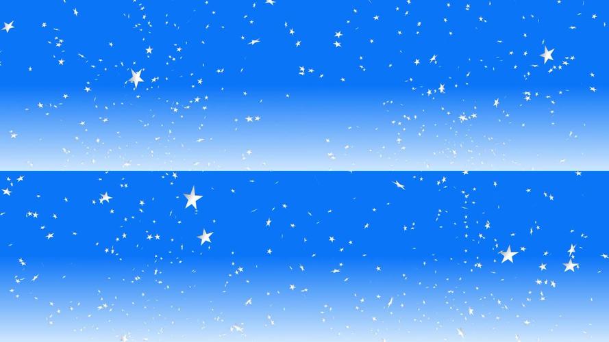 三、用蓝色和银色小物点缀,像星星散落