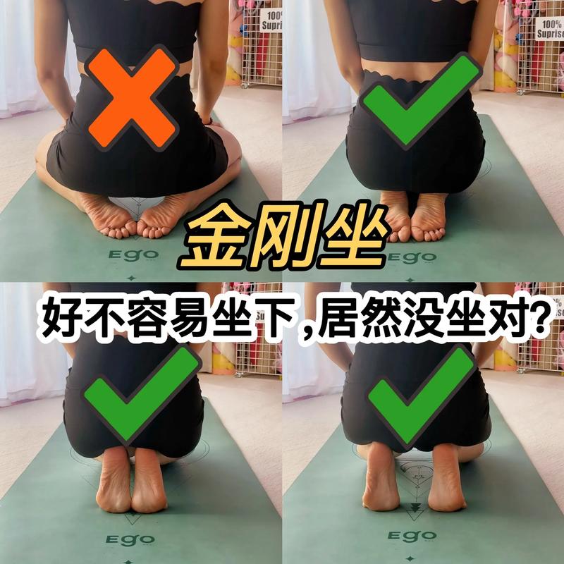 不同厚度瑜伽垫跪膝感受对比图