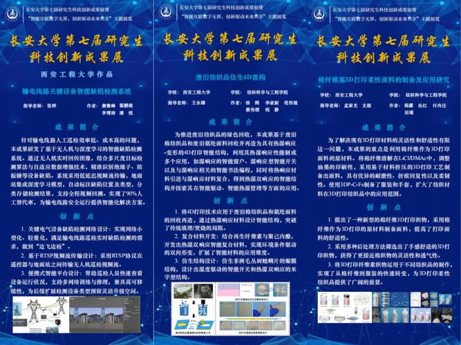 高校实验室技术成果转化对接展板