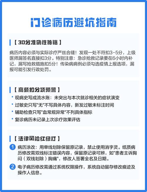 关于病历资料最容易踩的几个坑