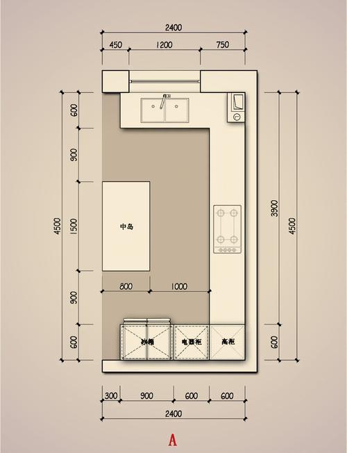 中岛台尺寸:不是越大越爽
