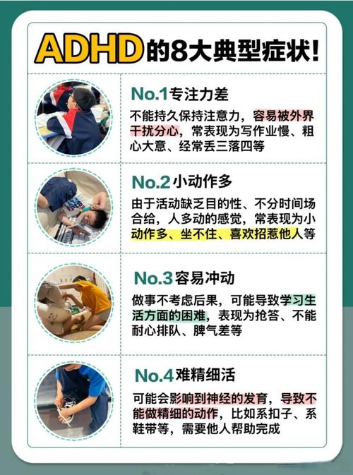 儿童日常多动行为表现对比表