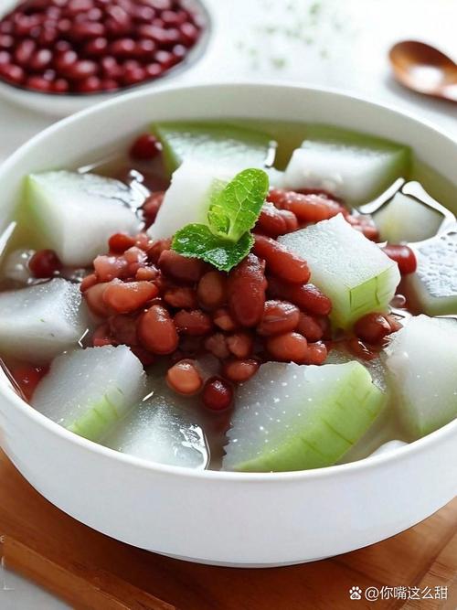 南方家庭日常祛湿红豆冬瓜汤图