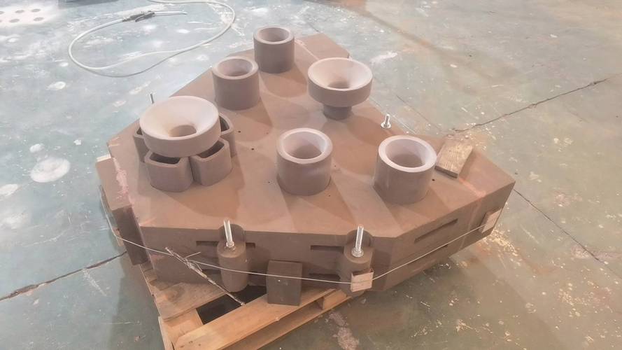 3D打印铸造砂型成品展示