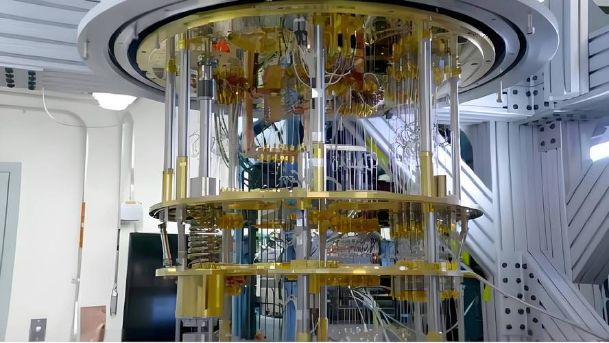 IBM量子计算机低温系统内部构造
