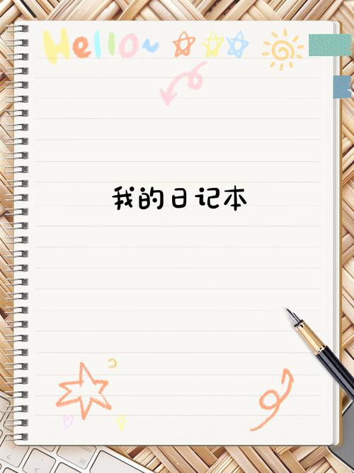 日常故事素材记录笔记本创意照片