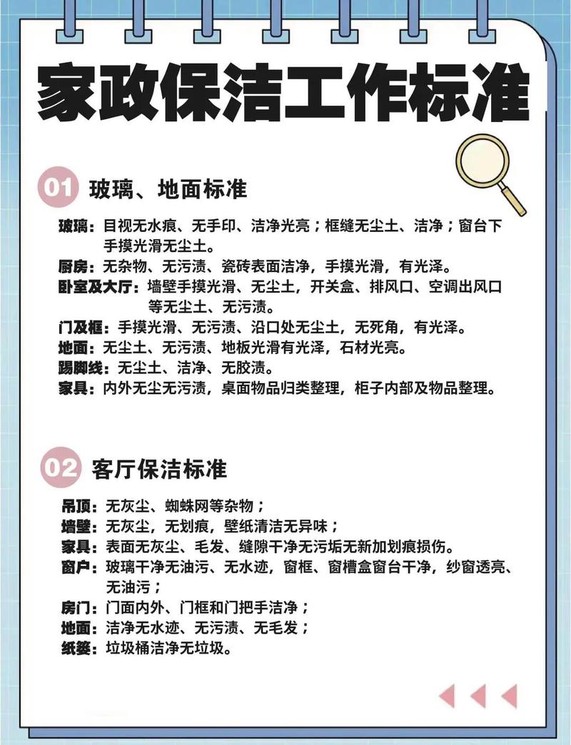 清洁标准化,别靠吼